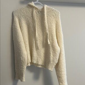 H&M Divided Cream Textured Hoodie